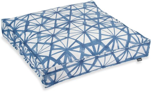 H.O.C.K. Kami Outdoor Bodenkissen 60x60x10cm blau col. 04 malle