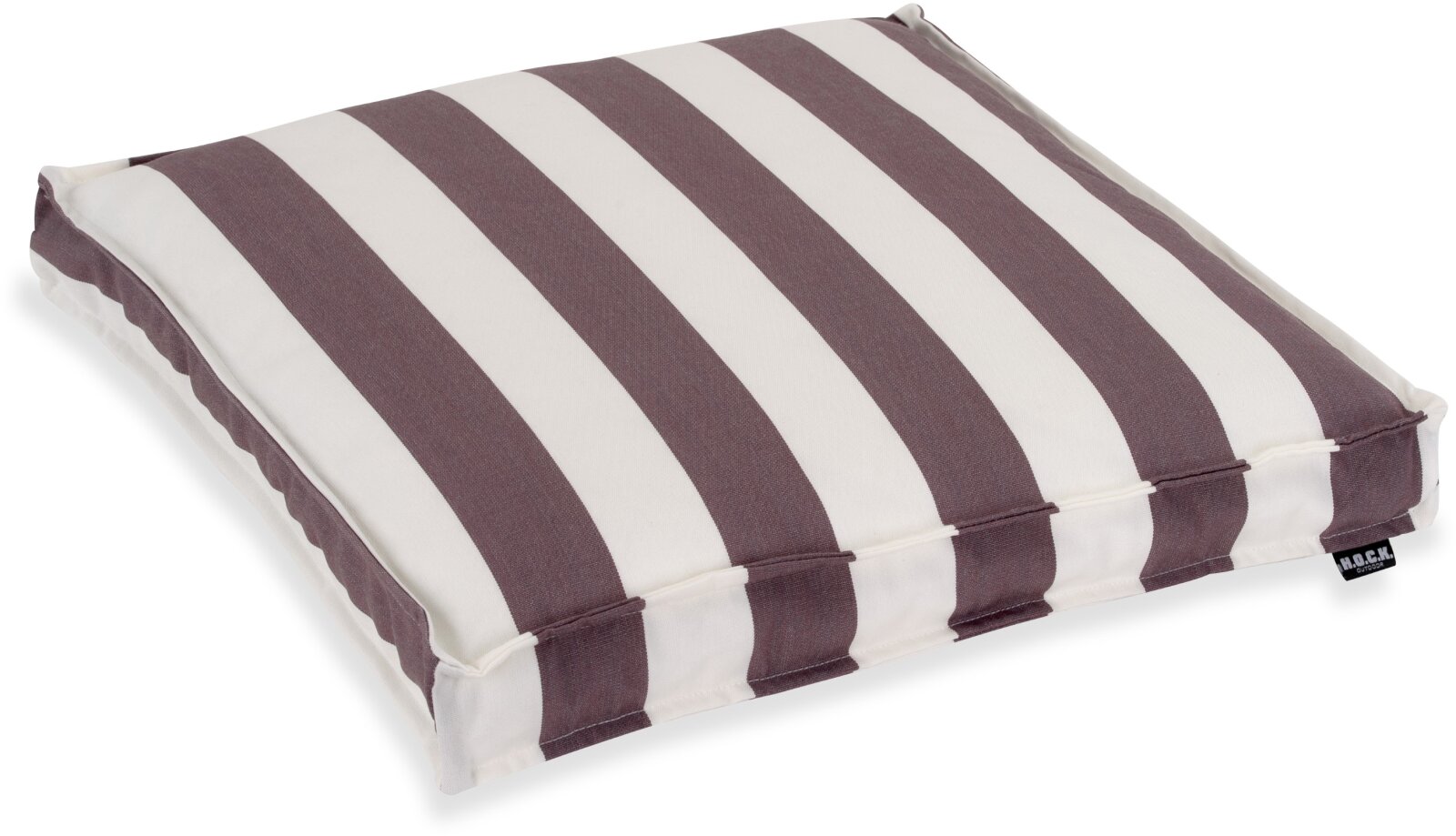 H.O.C.K. Classic Streifen Outdoor Sitzkissen 50x50x5cm in verschiedenen Farben