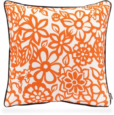 H.O.C.K. Paloma Outdoor Kissen mit Keder 50x50cm floral...