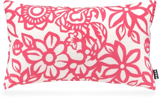 H.O.C.K. Paloma Outdoor Kissen 50x30cm floral pink