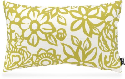 H.O.C.K. Paloma Outdoor Kissen 50x30cm floral grün