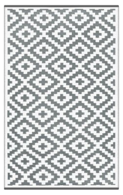 H.O.C.K. Outdoor Teppich Nirvana grey white 150x240cm