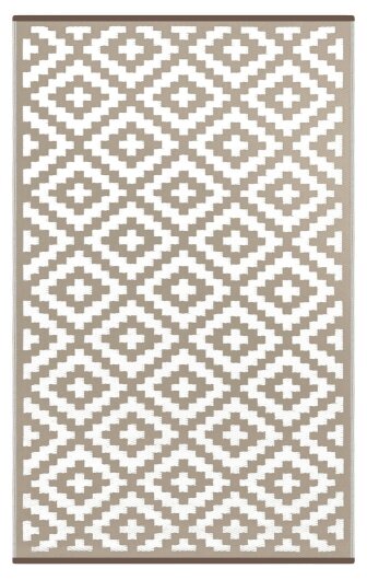 H.O.C.K. Outdoor Teppich Nirvana taupe white 120x180cm