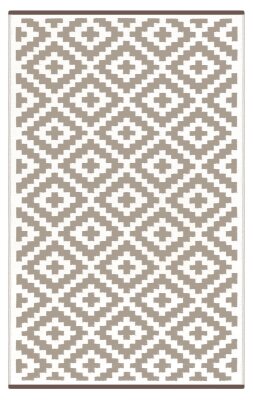 H.O.C.K. Outdoor Teppich Nirvana taupe white 150x240cm