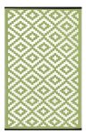 H.O.C.K. Outdoor Teppich Nirvana green white 120x180cm