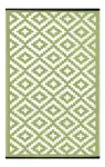 H.O.C.K. Outdoor Teppich Nirvana green white 120x180cm