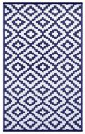 H.O.C.K. Outdoor Teppich Nirvana blue marine white 120x180cm