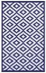 H.O.C.K. Outdoor Teppich Nirvana blue marine white 120x180cm
