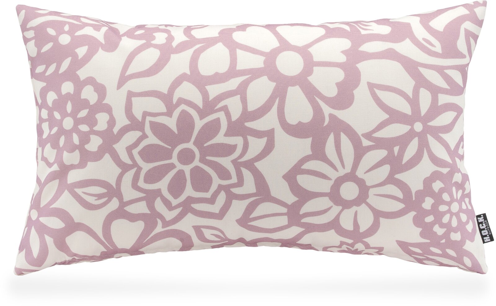 H.O.C.K. Paloma Outdoor Kissen 50x30cm floral flieder lila claro