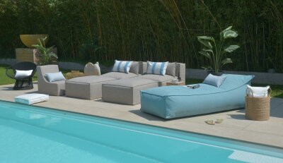 H.O.C.K. Darleen Outdoor Daybed ca. 200x90x40cm...