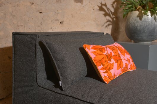 H.O.C.K. Zola Outdoor Lounge Sessel ca. 105x95x35cm (Rückenhöhe ca. 70 cm) Lore col. anthrazit 7015