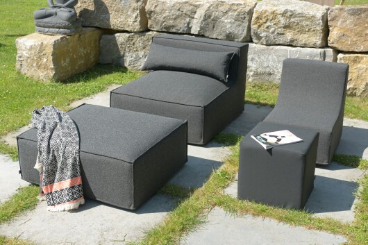 H.O.C.K. CHAIRY-FOAM Outdoor ca. 73x68x55cm LORE col. anthrazit 7015