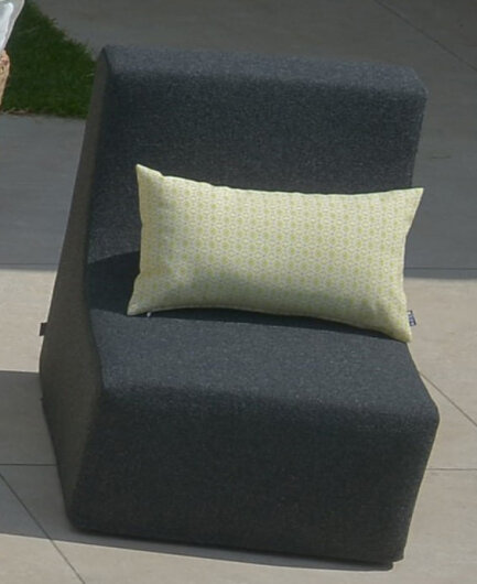 H.O.C.K. CHAIRY-FOAM Zola Outdoor ca. 73x68x55cm LORE col. anthrazit 7015