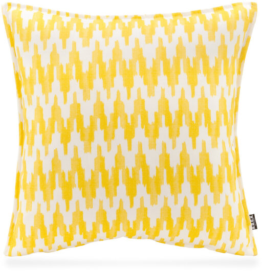 H.O.C.K. Portal Outdoor Dekokissen 50x50cm mit Biese col. 05 gelb amarillo