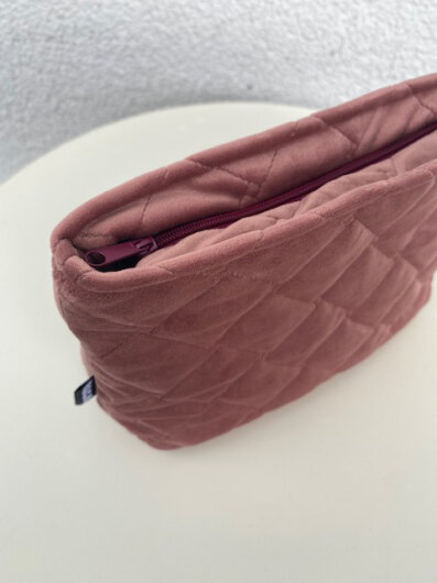 H.O.C.K. Cosmetic Bag COSIMA Kosmetiktasche Kulturbeutel Nobile soft light rosy