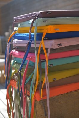 H.O.C.K. Classic Uni Outdoor Stuhlkissen NORM mit...