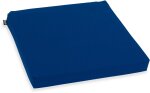 H.O.C.K. Classic Uni Outdoor Stuhlkissen NORM 40x40x4cm royal blau