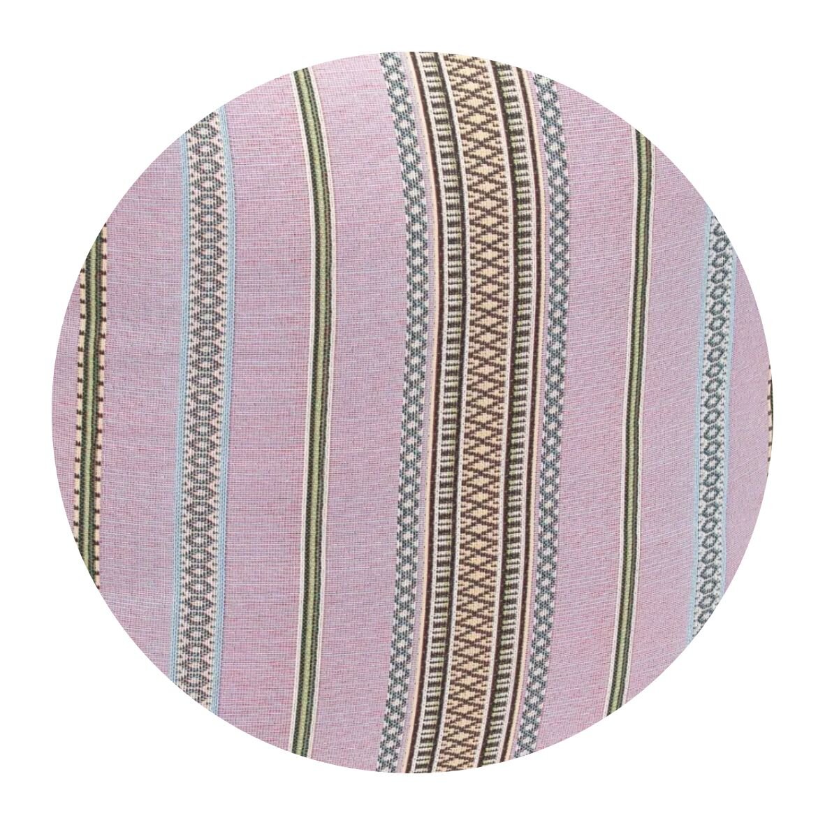H.O.C.K. Stoff Meterware Outdoor Lola flieder rosa stripes Alpusol col. 32 sun boho