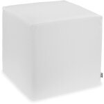 H.O.C.K. Miami Outdoor Cube 45x45x45cm weiss bianco