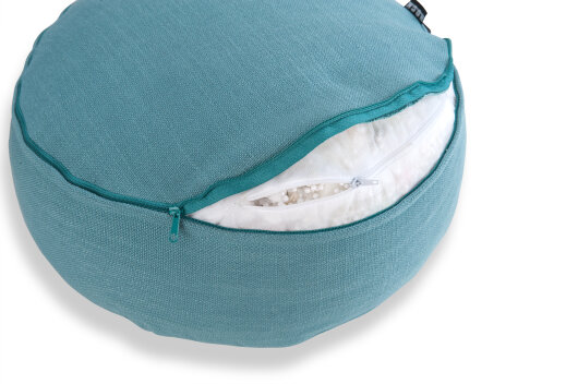 H.O.C.K. Manhattan Yogakissen ø35x15cm senfgelb 25 H.O.C.K. Manhattan Yogakissen ø35x15cm senfgelb 25