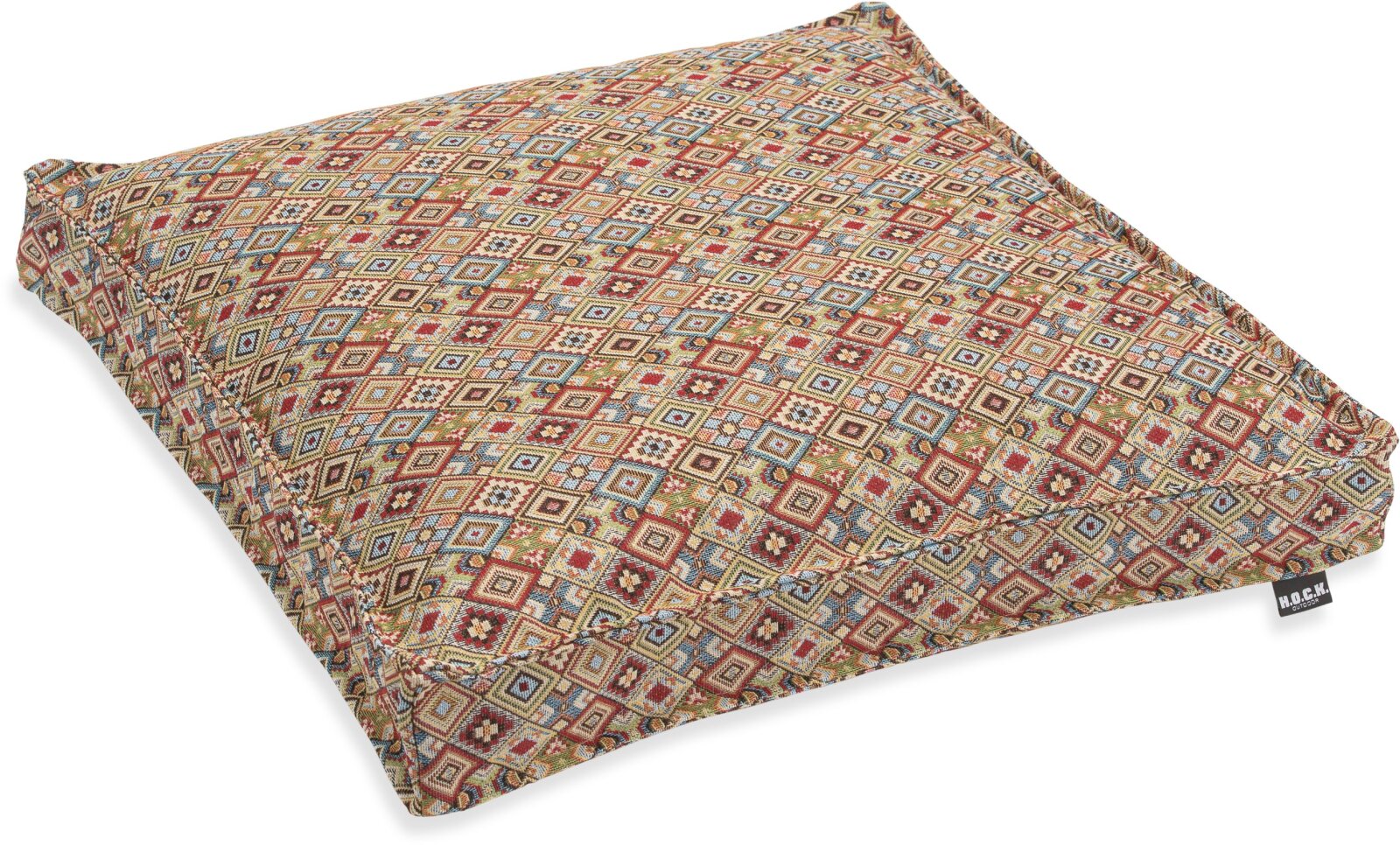 H.O.C.K. Juan Outdoor Sitzkissen 50x50x5cm col. 1 bunt multi sun boho