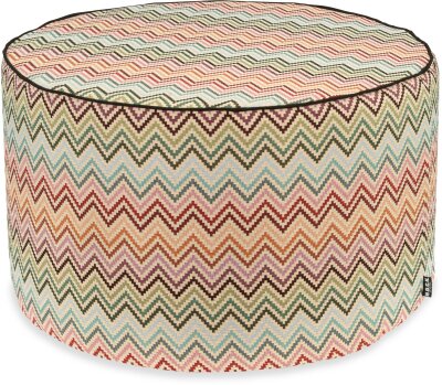 H.O.C.K. Maribel Outdoor Hocker rund mit Keder...