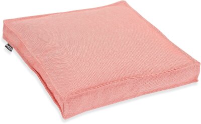 H.O.C.K. Sparkle Outdoor Sitzkissen 40x40x5cm coral rot