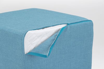 H.O.C.K. Livigno Cube / Sitzwürfel 45x45x45cm natur beige col. 901