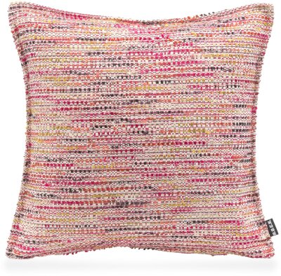 H.O.C.K. Bella Flokati Kissen mit Biese 45x45cm pink /...