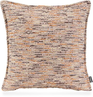 H.O.C.K. Bella Flokati Kissen mit Biese 45x45cm orange /...