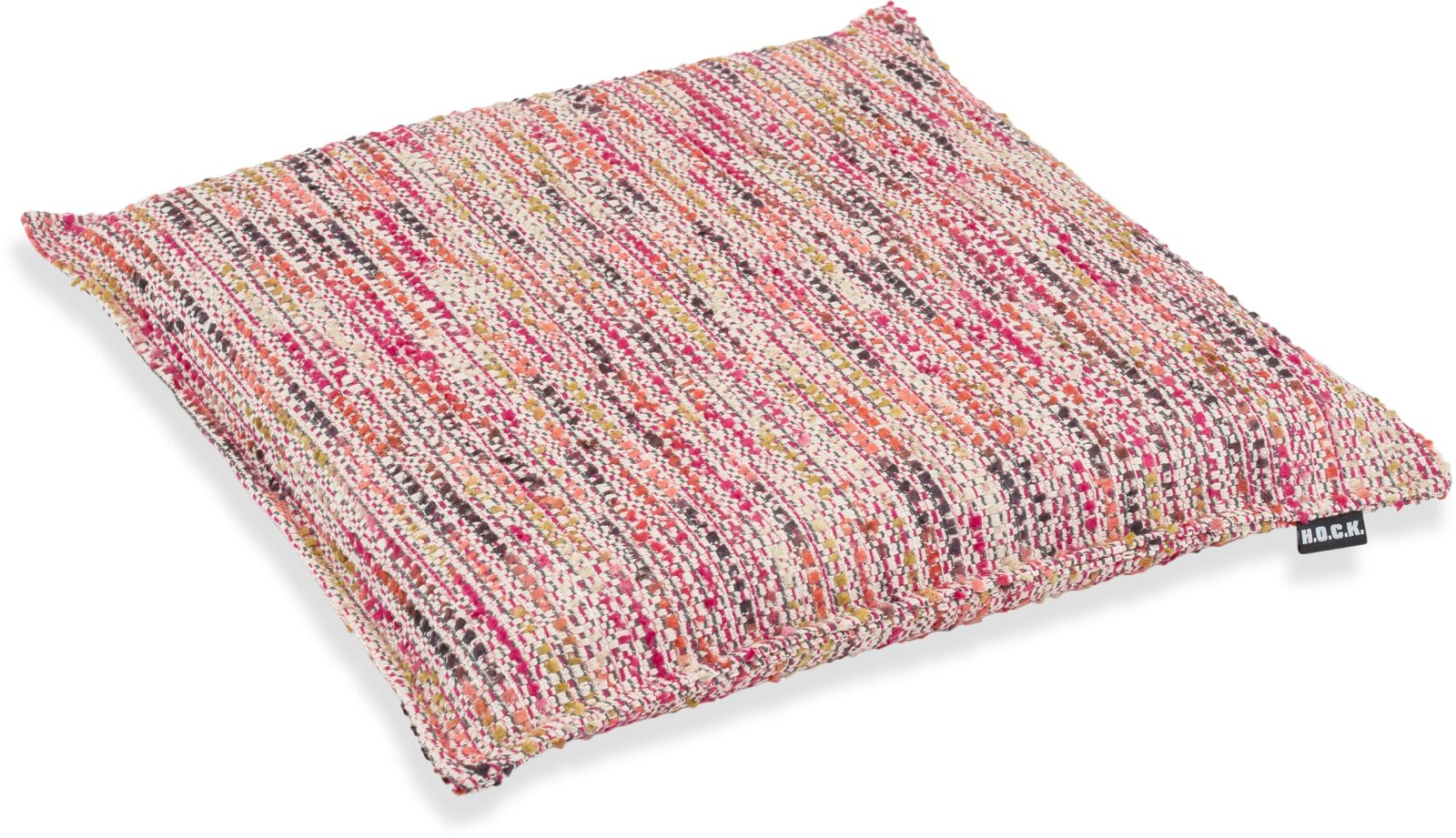 H.O.C.K. Bella Flokati Sitzkissen BLISS 40x40x6cm pink / rosa col. 10