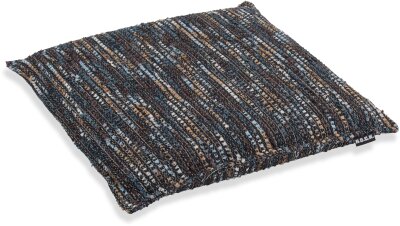 H.O.C.K. Bella Flokati Sitzkissen BLISS 40x40x6cm blau /...