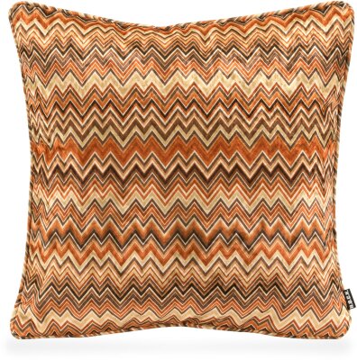 H.O.C.K. Zacki Kissen mit Keder 50x50cm sienna braun /...