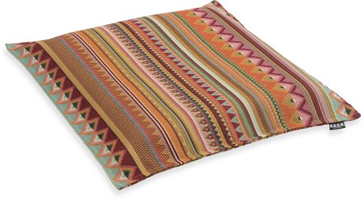 H.O.C.K. Berto Outdoor Sitzkissen 45x45x4cm col. 1 terra multi sun boho