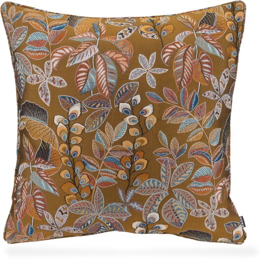 H.O.C.K. Tristan Kissen mit Keder 60x60cm gold floral