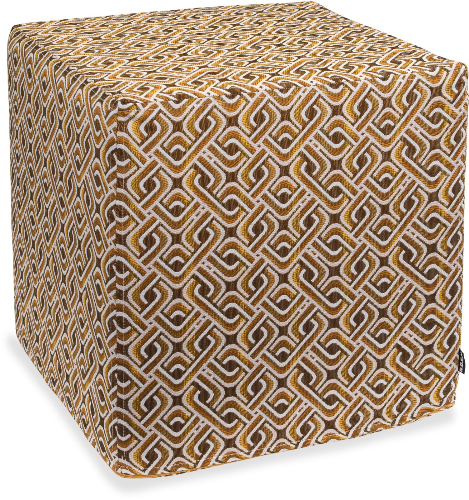 H.O.C.K. Stan Hocker eckig 45x45x45cm retro gold