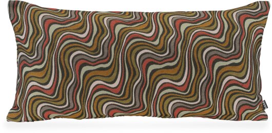 H.O.C.K. Baptiste längliches Kissen 80x40cm retro khaki terra