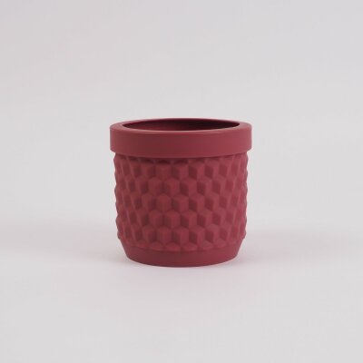 H.O.C.K. Silicone Flowerpot Frida raspberry himbeer SMALL