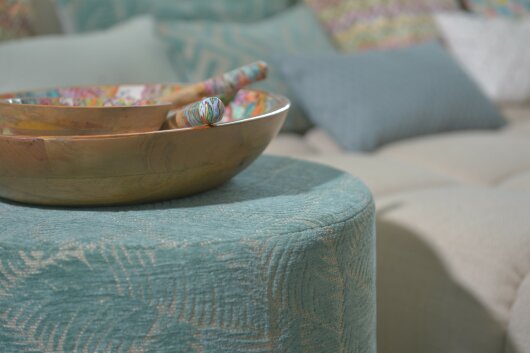 byRoom Schale Bowl aus Mangoholz MITTEL 25cm bunt Mandala multicolor