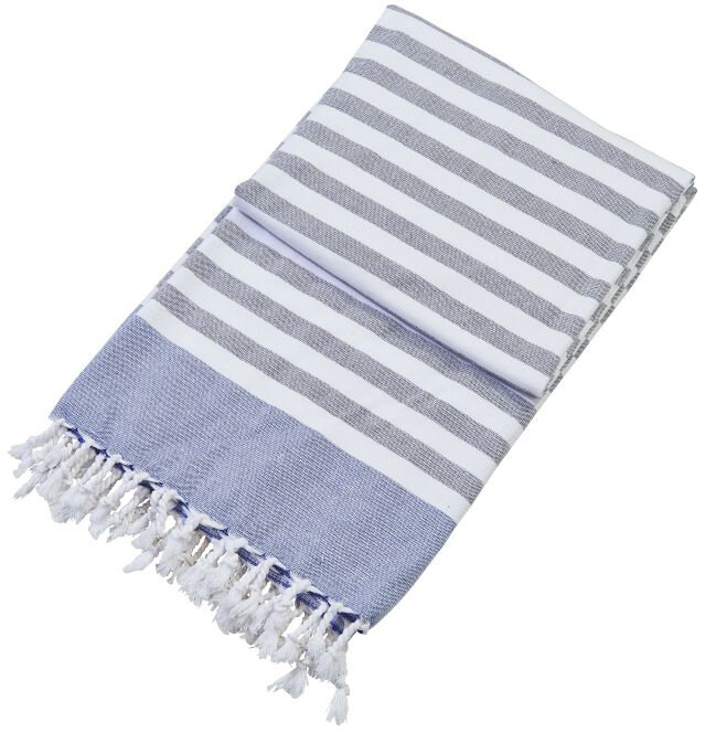 H.O.C.K. Strandhandtuch Cincinnati Towel 90x160cm gestreift stone blue 4300