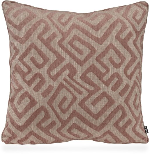 H.O.C.K. Naira Kissen mit Keder 60x60cm gemustert col. 7 rosa