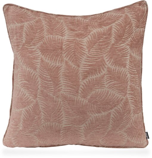 H.O.C.K. Nelly Kissen mit Keder 60x60cm Blätter col. 7 rosa
