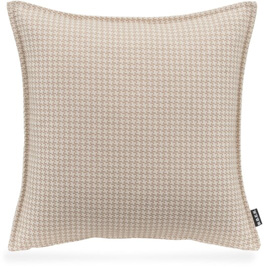 H.O.C.K. Bobo Kissen mit Biese 45x45cm kleingemustert col. 2 beige