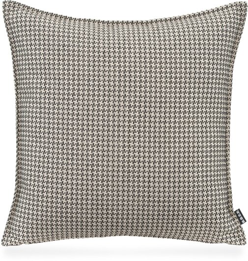 H.O.C.K. Bobo Kissen mit Biese 50x50cm kleingemustert col. 21 schwarz