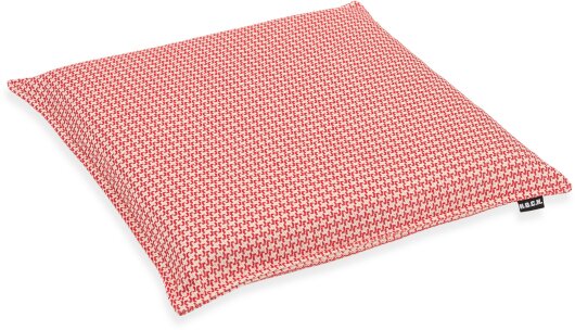 H.O.C.K. Bobo Sitzkissen mit Biese 45x45x4cm kleingemustert col. 9 rot