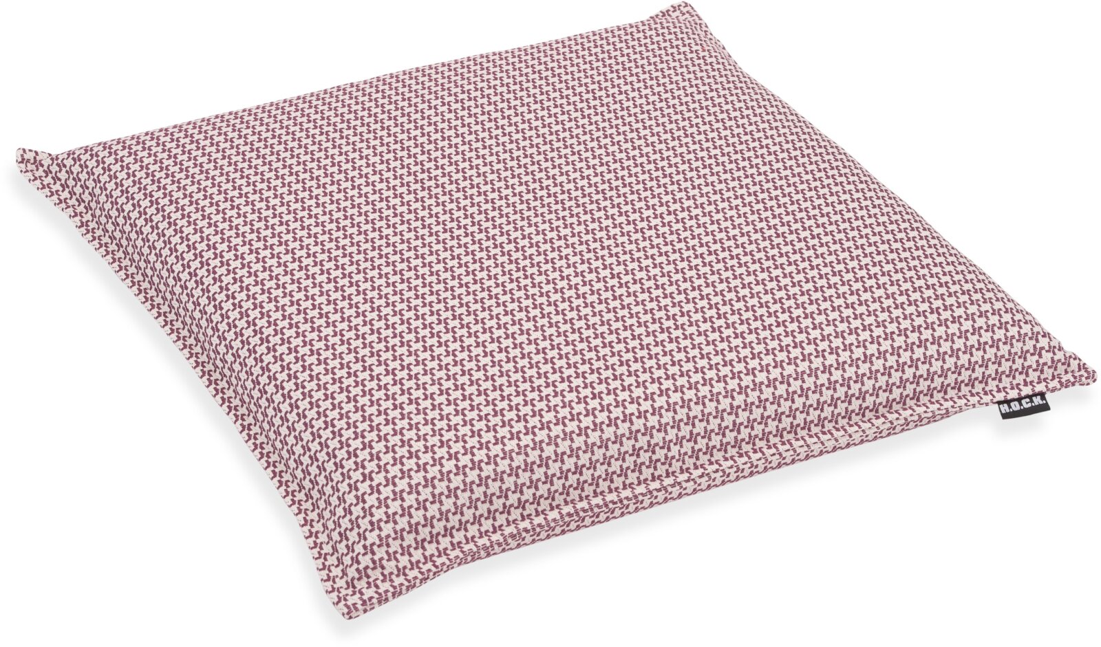 H.O.C.K. Bobo Sitzkissen mit Biese BLISS 45x45x6cm kleingemustert col. 24 lila