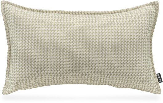 H.O.C.K. Bobo Kissen mit Biese 50x30cm kleingemustert col. 14 lindgrün