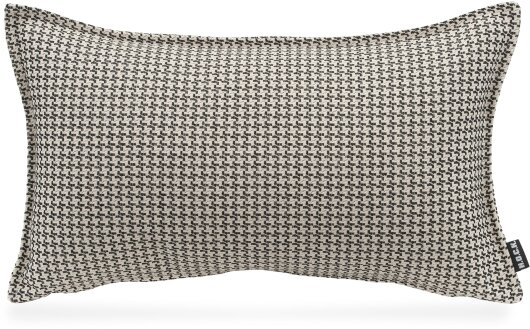 H.O.C.K. Bobo Kissen mit Biese 50x30cm kleingemustert col. 21 schwarz