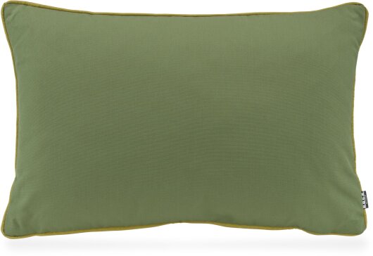 H.O.C.K. Classic Uni Outdoor Kissen 60x40cm PIPE lindgrün mit Keder grün