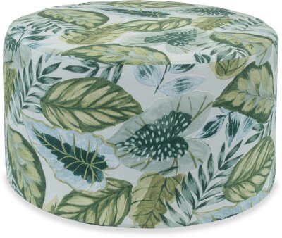 H.O.C.K. Tropical Outdoor Hocker rund Pouf...